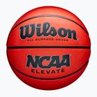 Wilson NCAA Elevate arancione / nero basket dimensioni 7