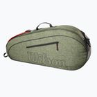 Borsa da tennis Wilson Team 3Pk verde erica
