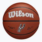 Wilson NBA Team Alliance San Antonio Spurs marrone basket dimensioni 7