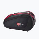 Borsa per pagaia Wilson Bela V3 nero/rosso