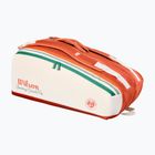 Borsa da tennis Wilson Roland Garros Super Tour 9Pk 2026 cream/clay/green