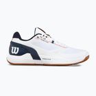 Scarpe da tennis da uomo Wilson Rush Pro 5 Clay white/navy blazer/gum