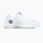 Scarpe da tennis per bambini Wilson Rush Pro Ace L Jr white/bay/skip blue