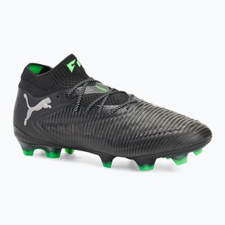 PUMA Future 8 Ultimate FG scarpe da calcio uomo puma nero/grigio chiaro freddo/verde fluo PUMA Future 8 Ultimate FG scarpe da calcio uomo puma nero/grigio chiaro freddo/verde fluo