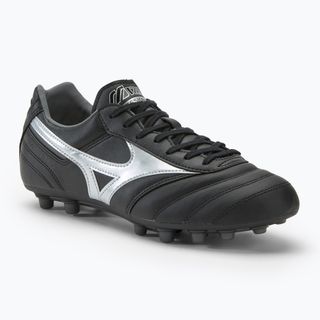 Scarpe da calcio Mizuno Morelia II Pro AG uomo nero/galassia argento/ombra scura Scarpe da calcio Mizuno Morelia II Pro AG uomo nero/galassia argento/ombra scura