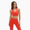 Reggiseno fitness Gym Glamour Push Up corallo