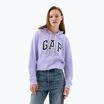 Felpa con cappuccio GAP Heritage French Logo Donna, fresca di lavanda