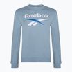 Felpa Reebok Identity Big Logo Fleece Crew da uomo, aggiornamento blu