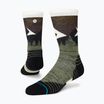 Calzini da corsa Stance Mid Wool Crew oliva