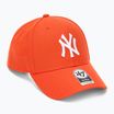 47 Brand MLB New York Yankees MVP berretto da baseball arancione vibrante
