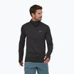 Felpa trekking uomo R1 Pullover Hoody nero