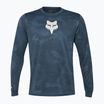 Manica lunga ciclismo uomo Fox Racing Ranger Tru Dri blu scuro vintage