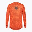 Maniche lunghe ciclismo uomo Fox Racing Ranger Tru Dri arancio sangue
