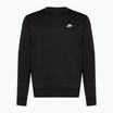 Felpa da uomo Nike Sportswear Club Fleece Crew nero/bianco