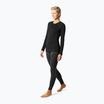 Smartwool Merino 250 Baselayer Crew da donna in scatola manica lunga termica nera