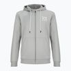 Felpa con cappuccio Oakley FZ da uomo grigio pietra