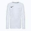 Maglia a maniche lunghe da calcio Nike Dri-Fit Park VII per bambini, bianco/nero