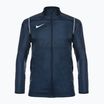 Giacca da calcio da uomo Nike Park 20 Rain Jacket ossidiana/bianco/bianco