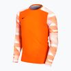 Felpa da calcio Nike Dri-Fit Park IV Goalkeeper arancione di sicurezza/bianco/nero per bambini