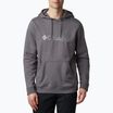 Felpa da uomo Columbia CSC Basic Logo II Hoodie city grigio erica/logo brandizzato CSC