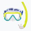 Mares Combo Keewee Junior kit snorkeling per bambini giallo/auqa/chiaro