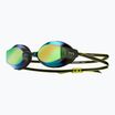 Occhiali da nuoto TYR Blackops 140 Ev Racing Mirrored verde fluo/nero
