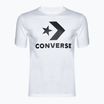 Converse Go-To Star Chevron Logo Standard-Fit T shirt 10025458-A303 bianco