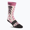 Calze da snowboard donna ThirtyTwo B4BC Merino rosa/bianco
