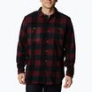 Camicia Columbia Flare Gun Fleece da uomo a quadri multipli in sambuco