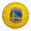 Pallone Super Mini Wilson NBA Dribbler Golden State Warriors giallo