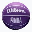 Super Mini Wilson NBA Palla da dribbling Los Angeles Lakers viola