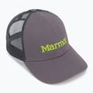 Cappello da baseball Marmot Retro Trucker in acciaio onice