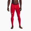 Leggings Under Armour da uomo UA Cg Armour Novelty Compression rosso/bianco