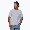 Maglietta Patagonia Boardshort Logo Pocket Uomo Bianco responsabile