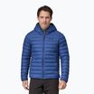 Piumino da uomo Patagonia Down Sweater Hoody passaggio blu