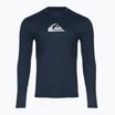 Quiksilver Solid Streak Uomo blazer navy/manica lunga da nuoto grigio