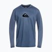 Uomo Quiksilver Solid Streak blazer navy/bianco manica lunga da nuoto