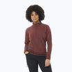 Felpa trekking donna Salomon Essential Lightwarm Hz rum raisin