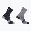 Salomon Evasion Crew 2 paia di calzini blue nights/monument