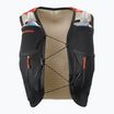 Gilet da corsa Salomon Active Skin 12 Set Donna Emergente/Nero