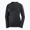 Salomon Sense Aero Tee GFX Uomo manica lunga running nero/nero profondo