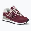 New Balance 574 scarpe da uomo bordeaux