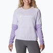 Felpa Columbia trekking donna Windgates Crew viola tinta/viola smerigliata