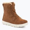Stivali da neve Sorel Explorer Next Joan Wp da donna in velluto tan/fawn