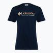 Columbia CSC Basic Logo - T-shirt da uomo, colore blu collegiale e logo retro CSC