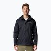 Columbia Watertight II, giacca da pioggia da uomo, nero