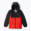 Piumino Columbia Powder Lite II con cappuccio/ nero per bambini