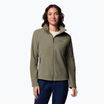 Felpa in pile Columbia Fast Trek II donna verde pietra