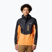 Columbia Pouring Adventure III giacca antipioggia da uomo nero/koi