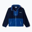 Felpa Columbia Sequoia Grove Full Zip in pile per bambini, colore blu scuro.